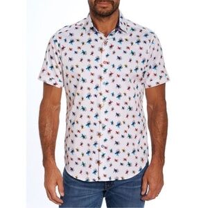 Robert Graham Calamari Woven Classic Fit Shirt Large NWT